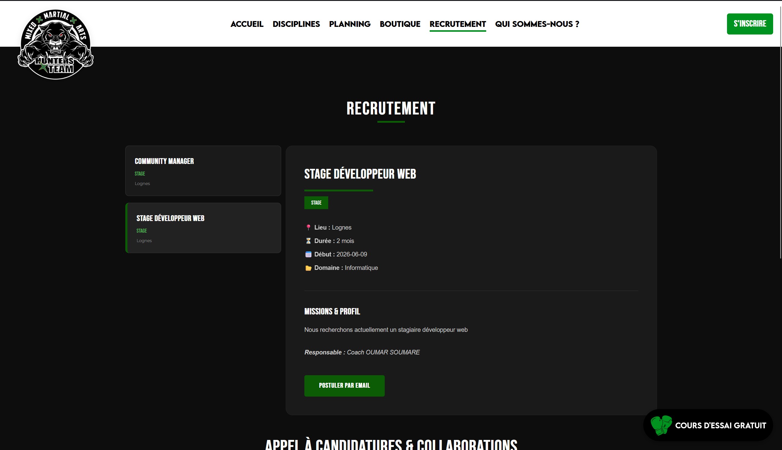 Image du projet