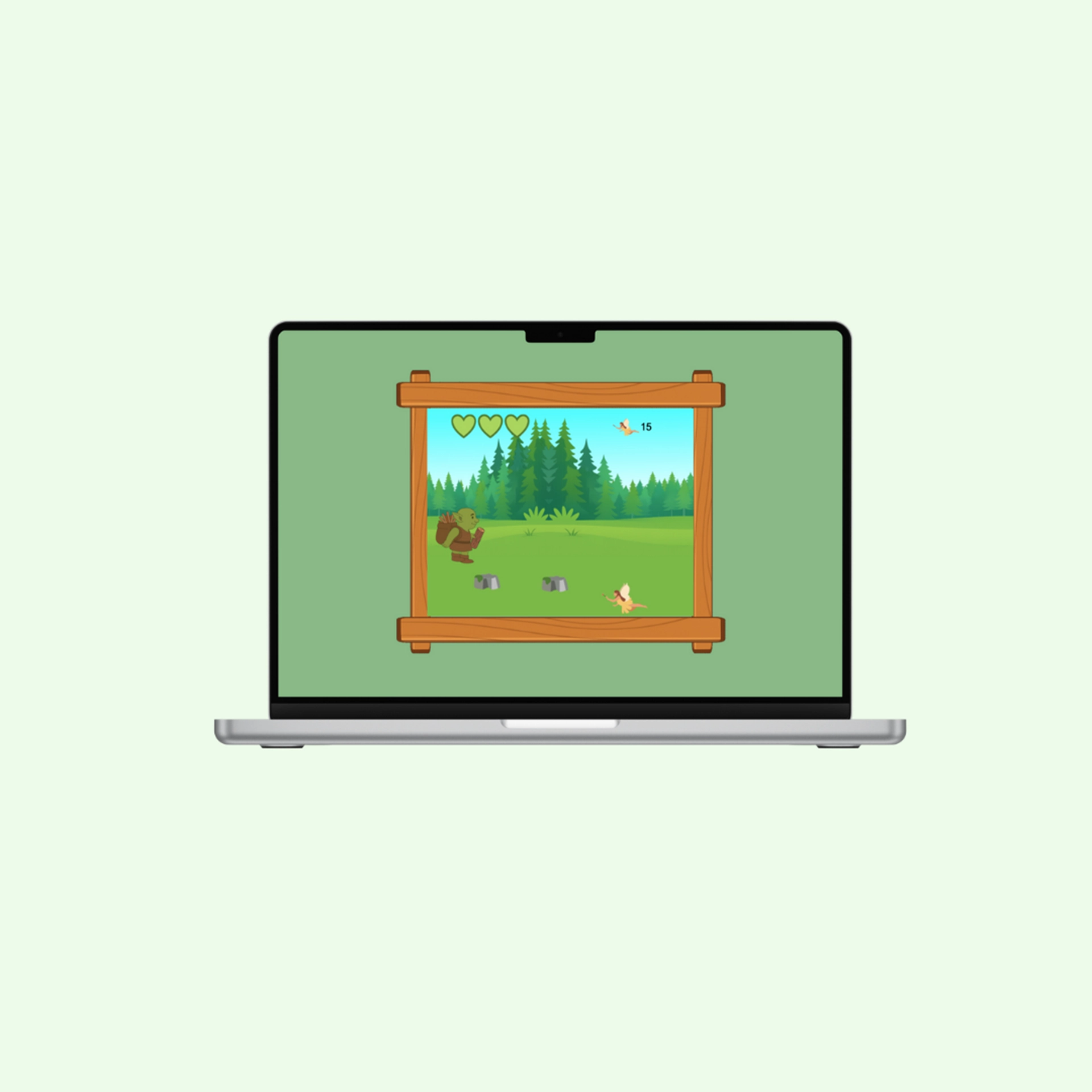 Image de Jeu Web - Groll et la for&ecirc;t enchant&eacute;e
