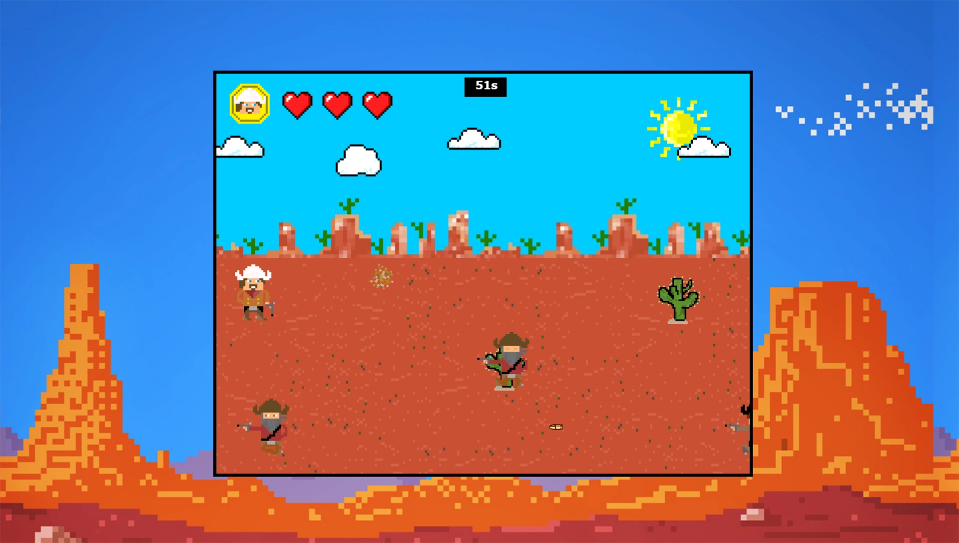 Capture 2 de Jeu Web - Six coups pour survivre