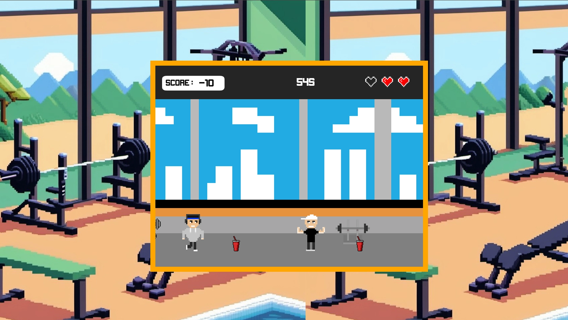 Image de Projet jeu - &Eacute;goGym