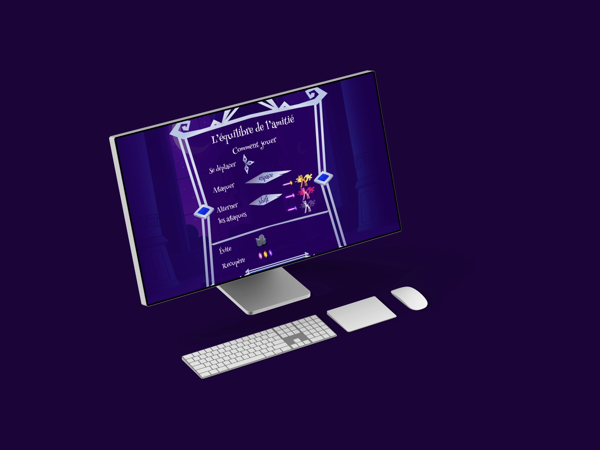 Capture 2 de Jeu web – L’équilibre de l’amitié 