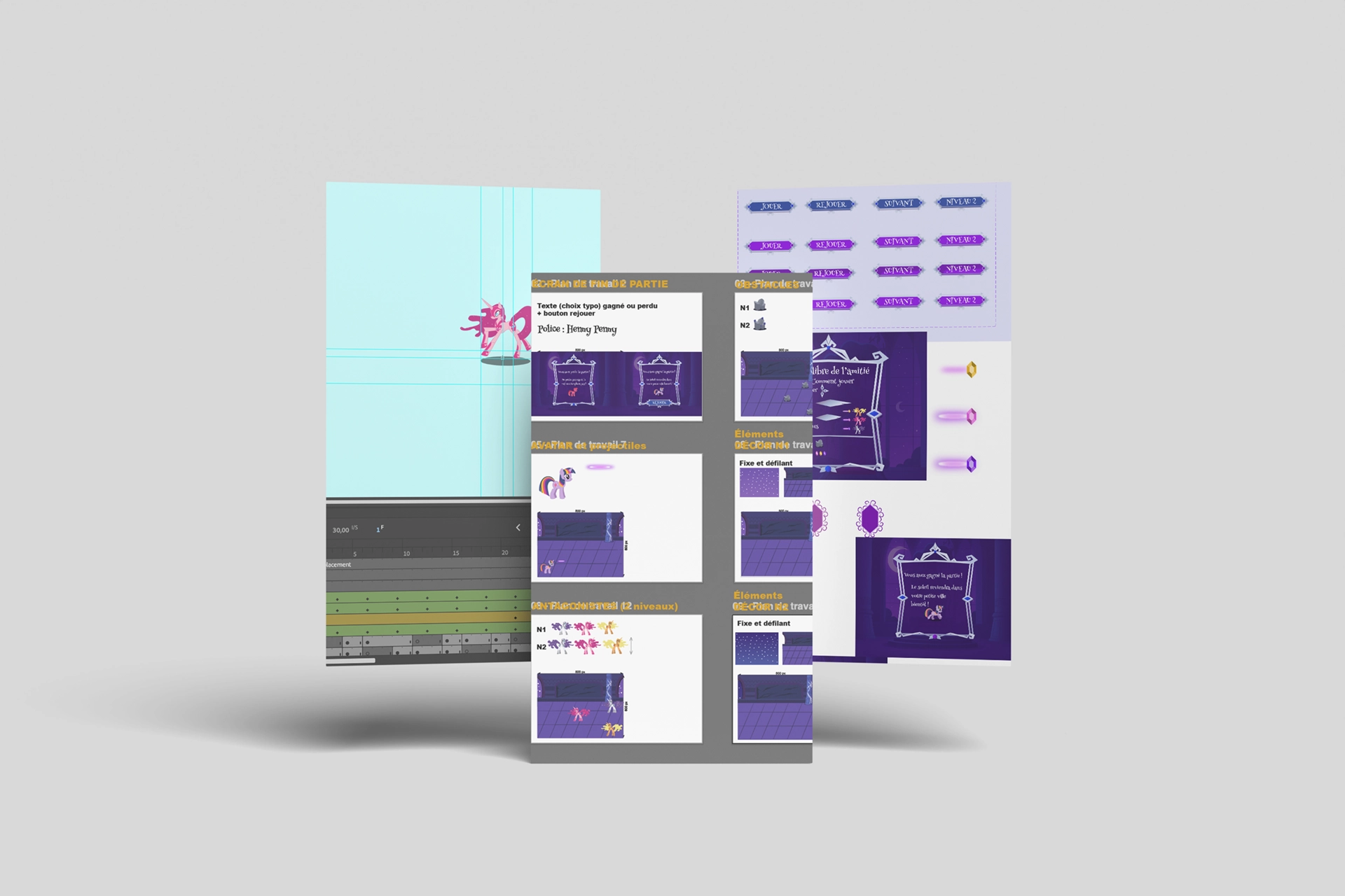 Illustration Animation et conception