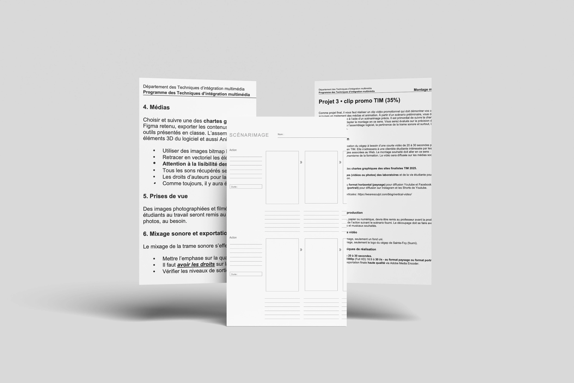 Illustration Pr&eacute;production