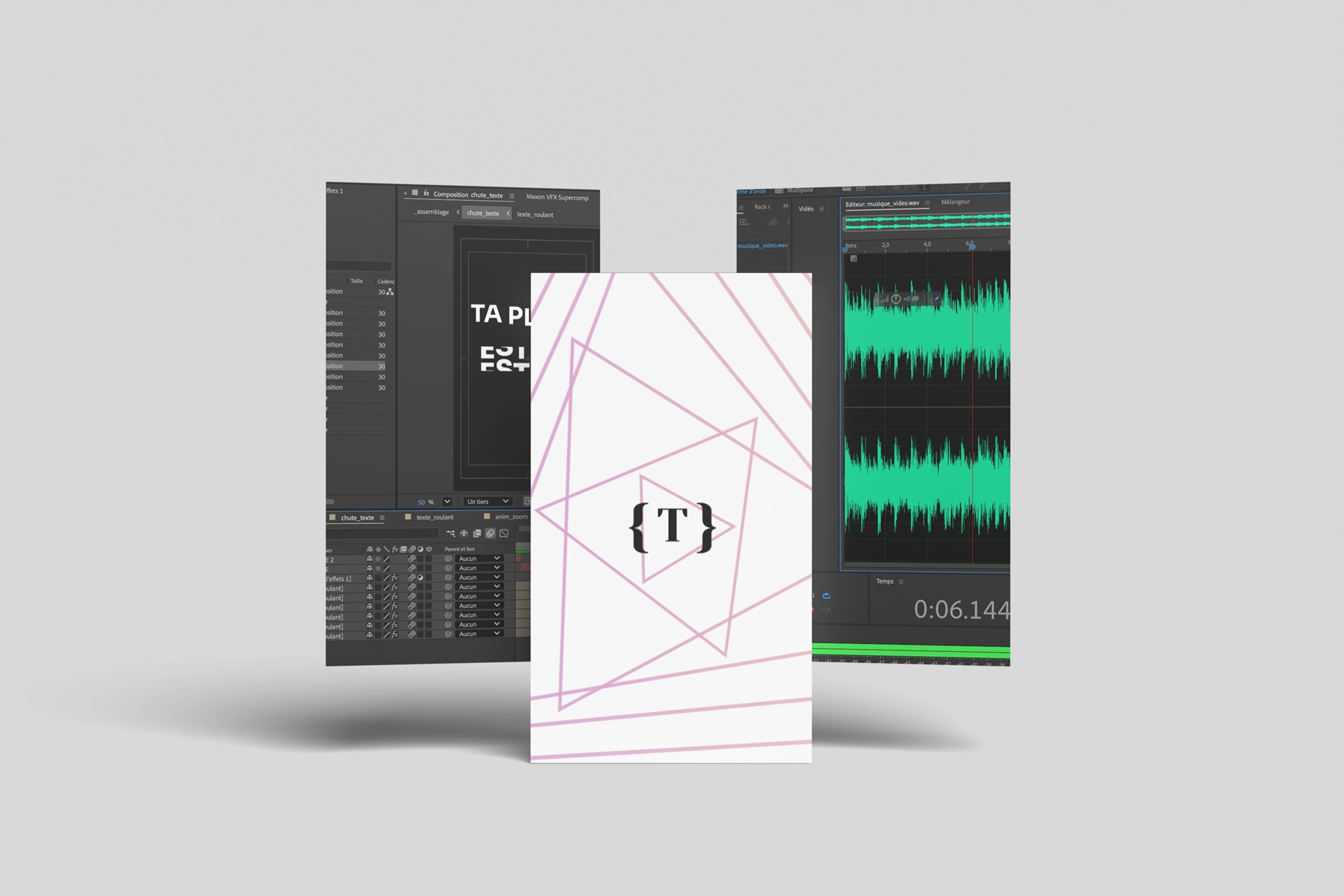 Illustration Mixage sonore et exportation finale