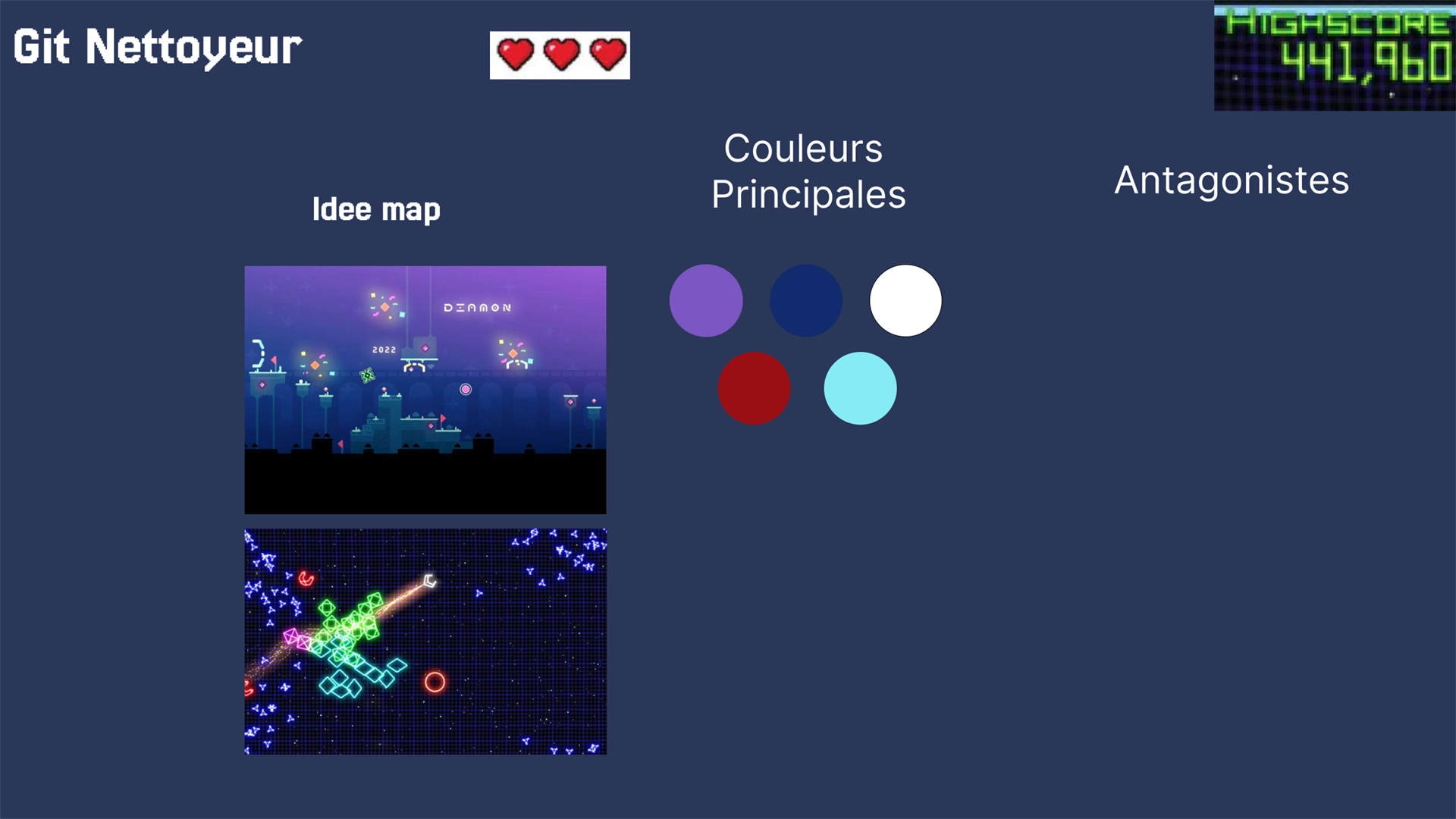 Illustration Creer les personnages et antagonistes et reste du design