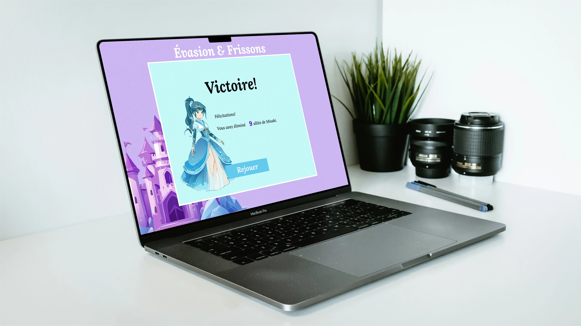 Capture 2 de Jeu web – Évasion & Frissons